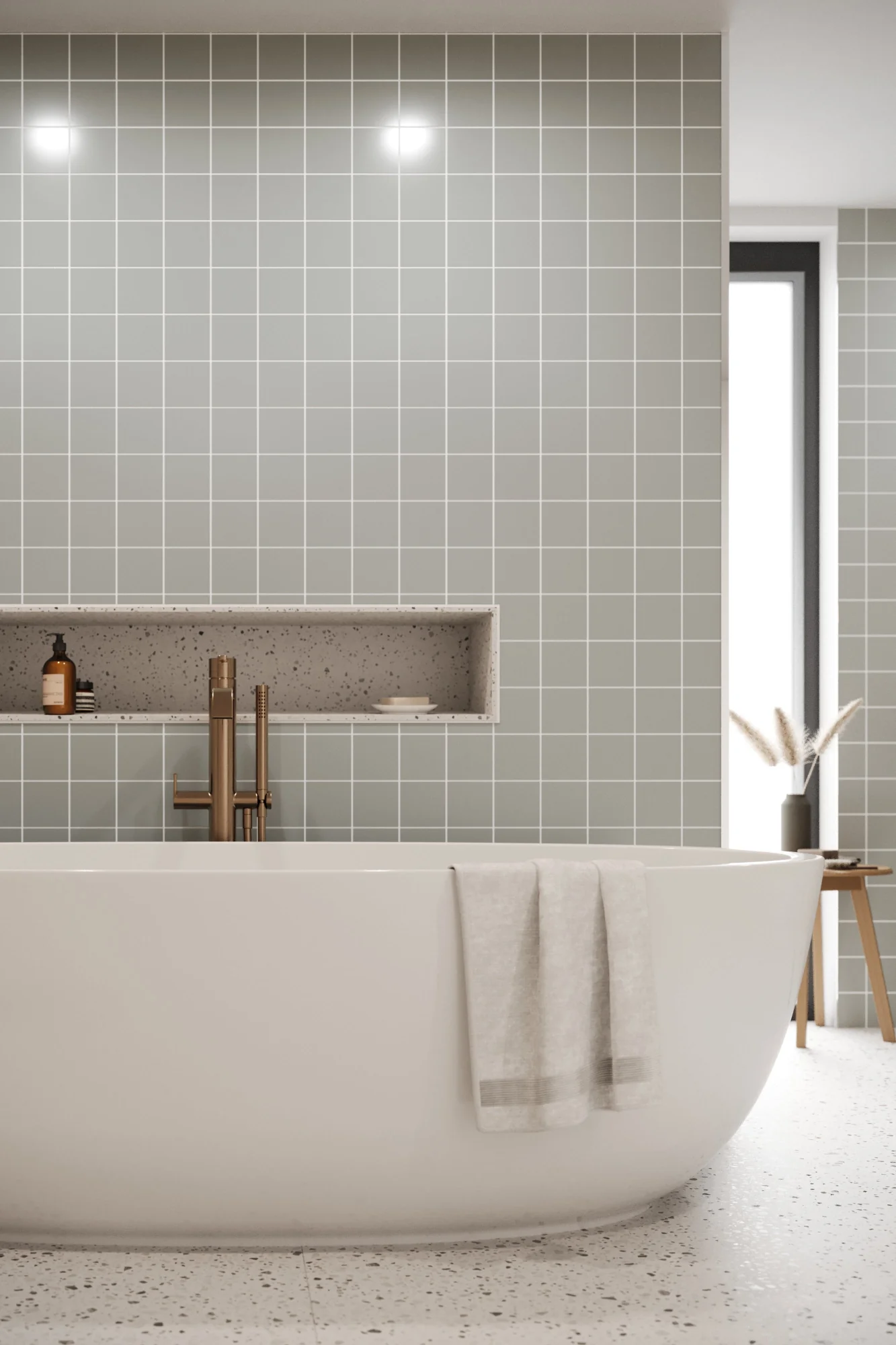 100 Tile Dark Grey (100mm x 100mm) - Image 4