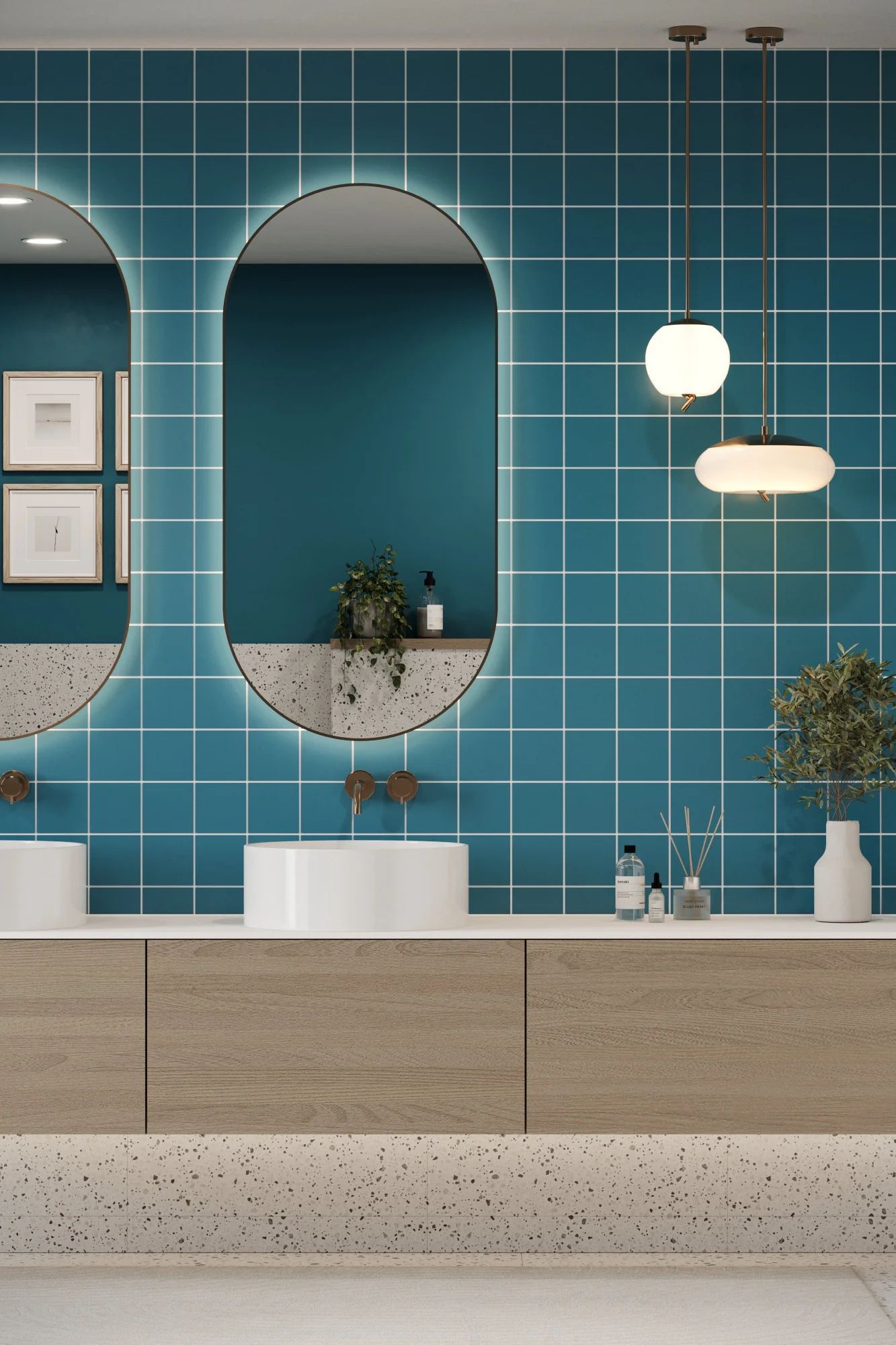 100 Tile Teal (100mm x 100mm) - Image 4