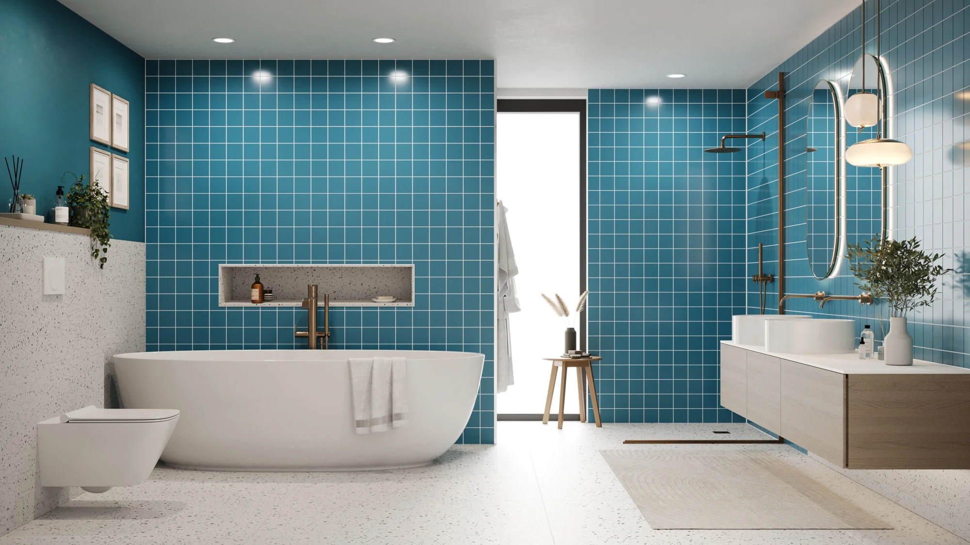 100 Tile Teal (100mm x 100mm) - Image 5