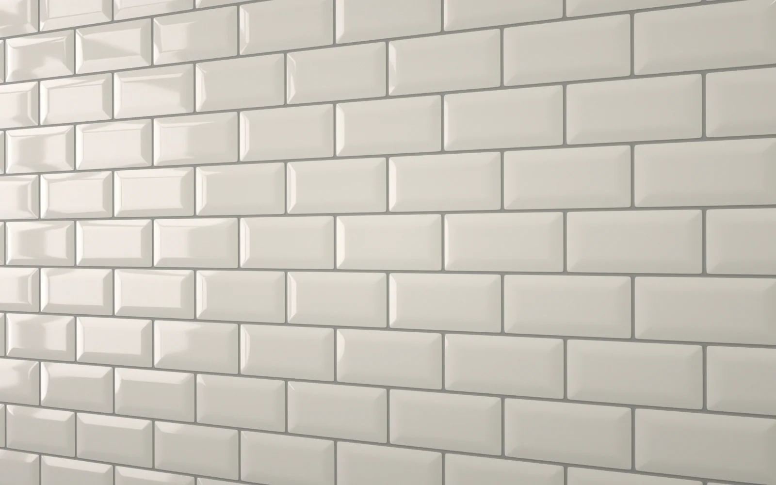 Bevel Metro Tile Light Grey (150mm x 75mm) - Image 5