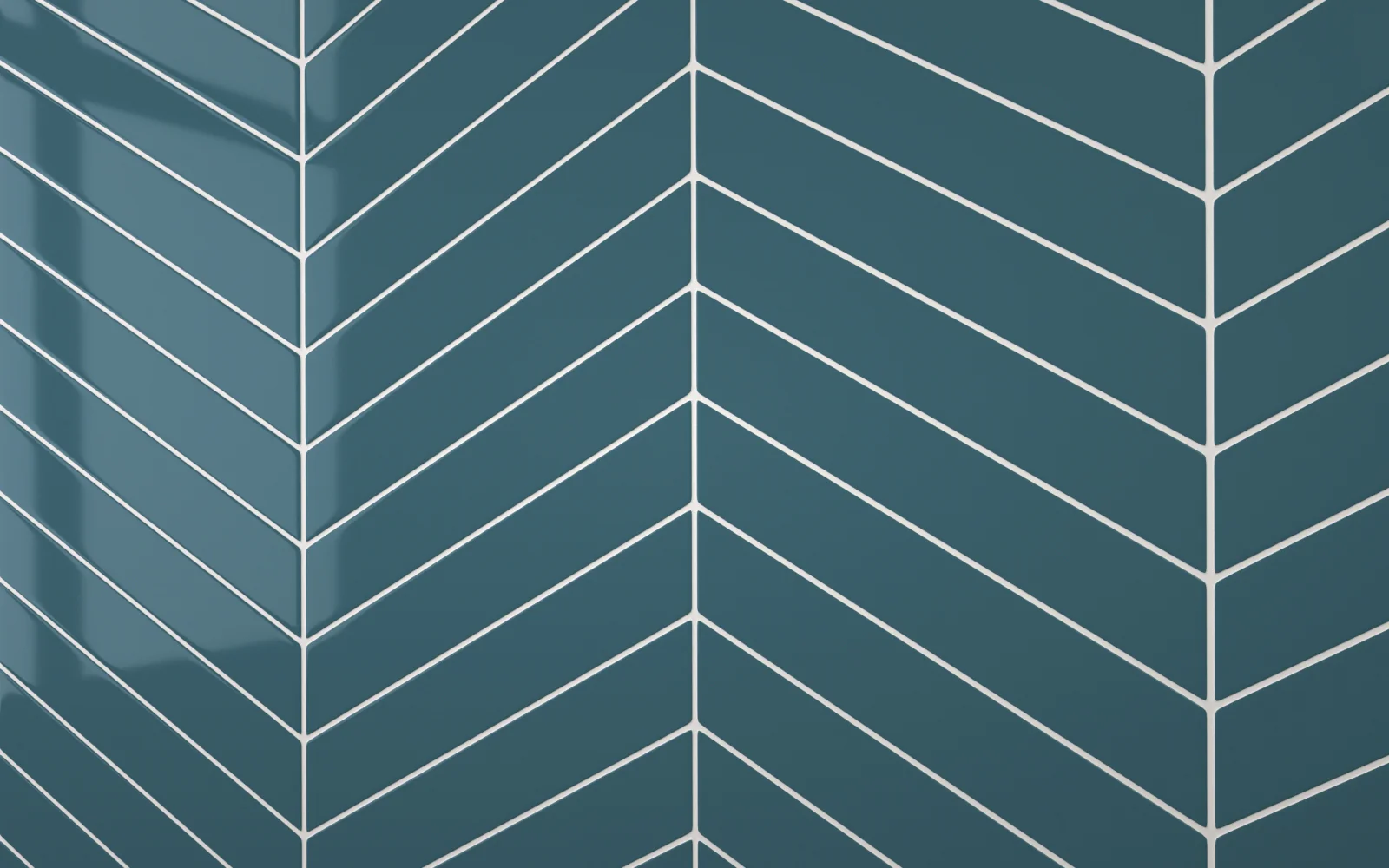 Sample: Chevron Teal Blue