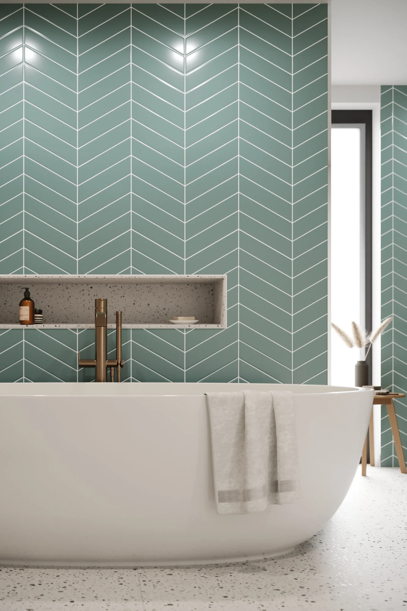 Chevron Hampton (345mm x 75mm) - Image 4