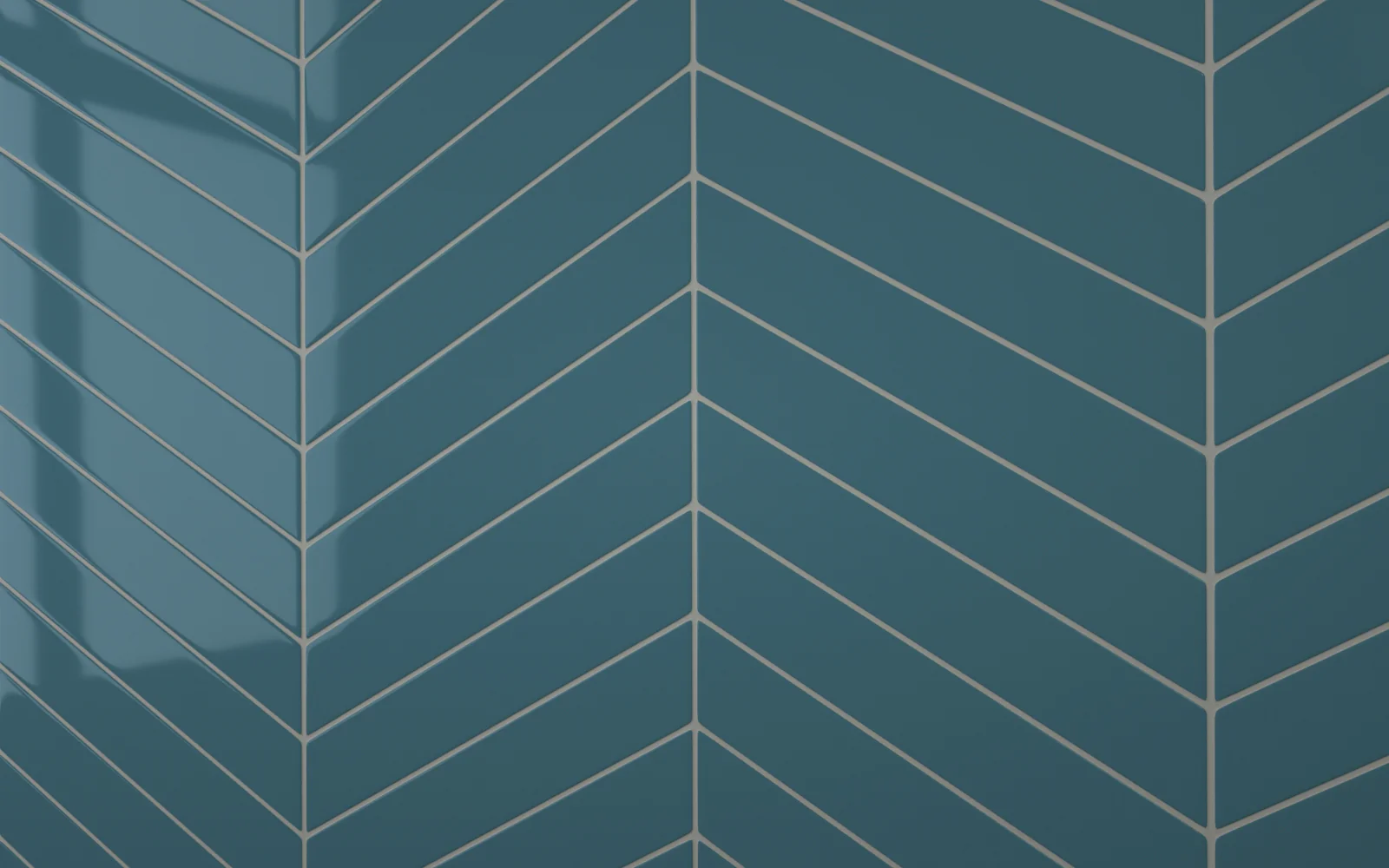 Chevron Teal Blue (345mm x 75mm) - Image 6