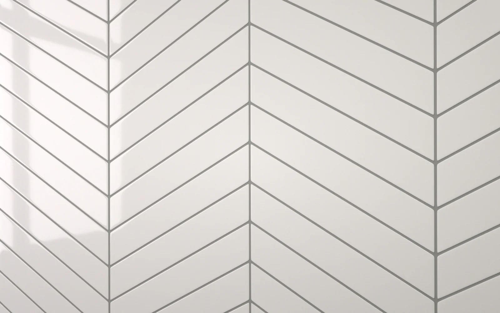 Chevron White (345mm x 75mm)