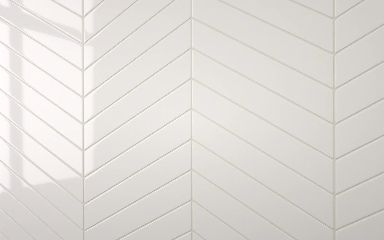 Chevron White (345mm x 75mm) - Image 2