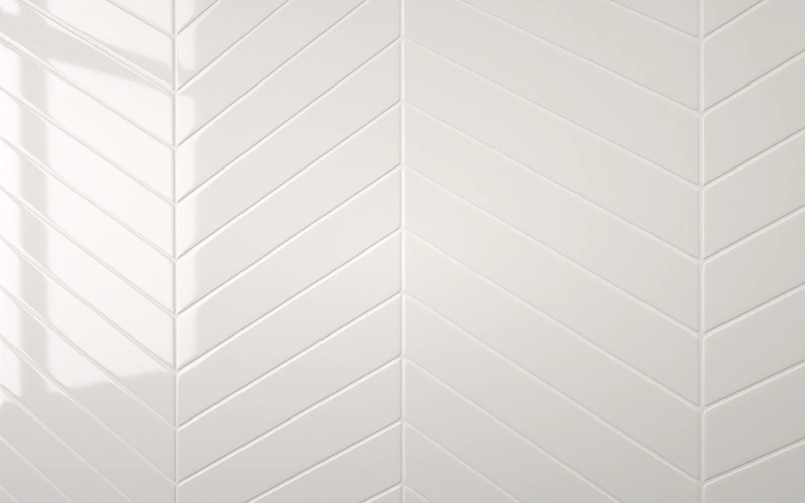 Chevron White (345mm x 75mm) - Image 3
