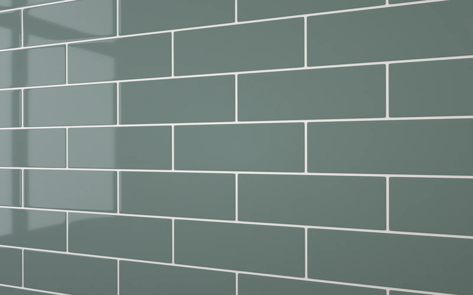 Sample: Flat Metro Large Brick Tile Hampton