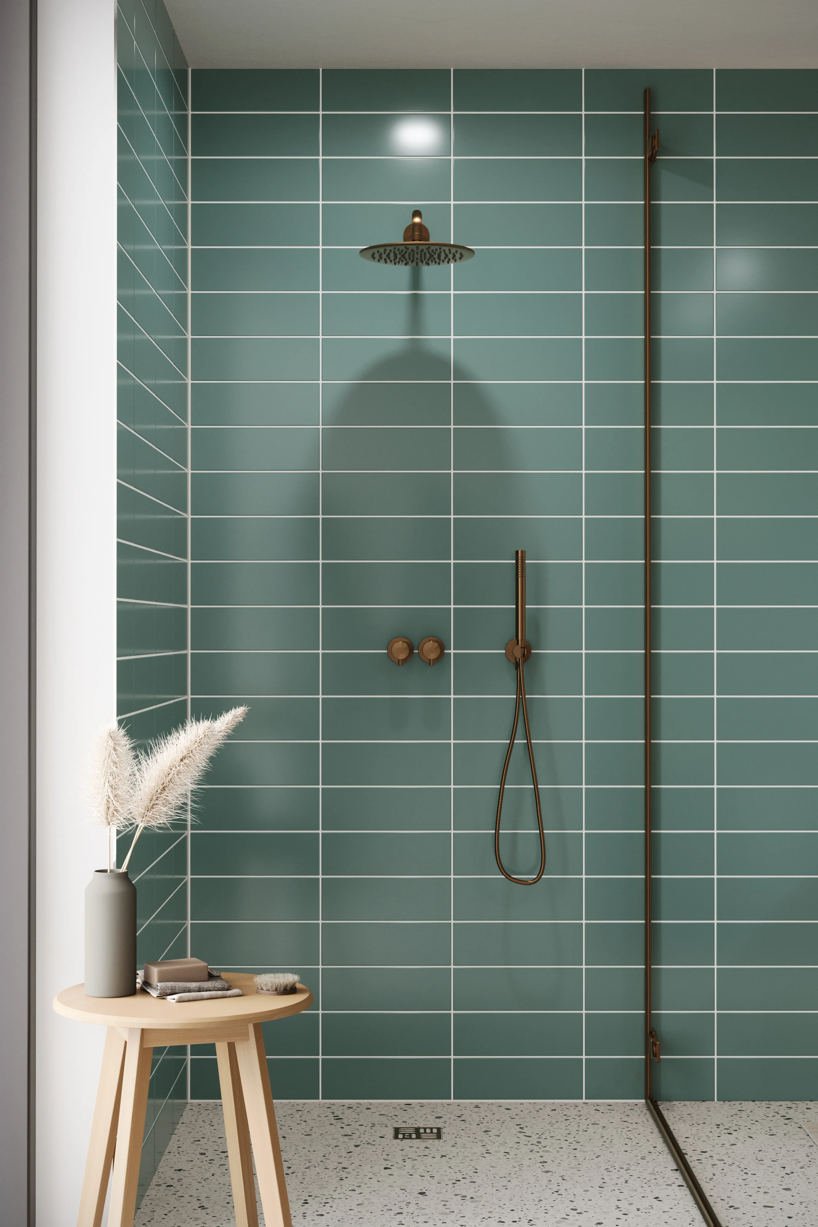 Flat Metro Large Linear Tile Hampton (300mm x 100mm) - Image 5