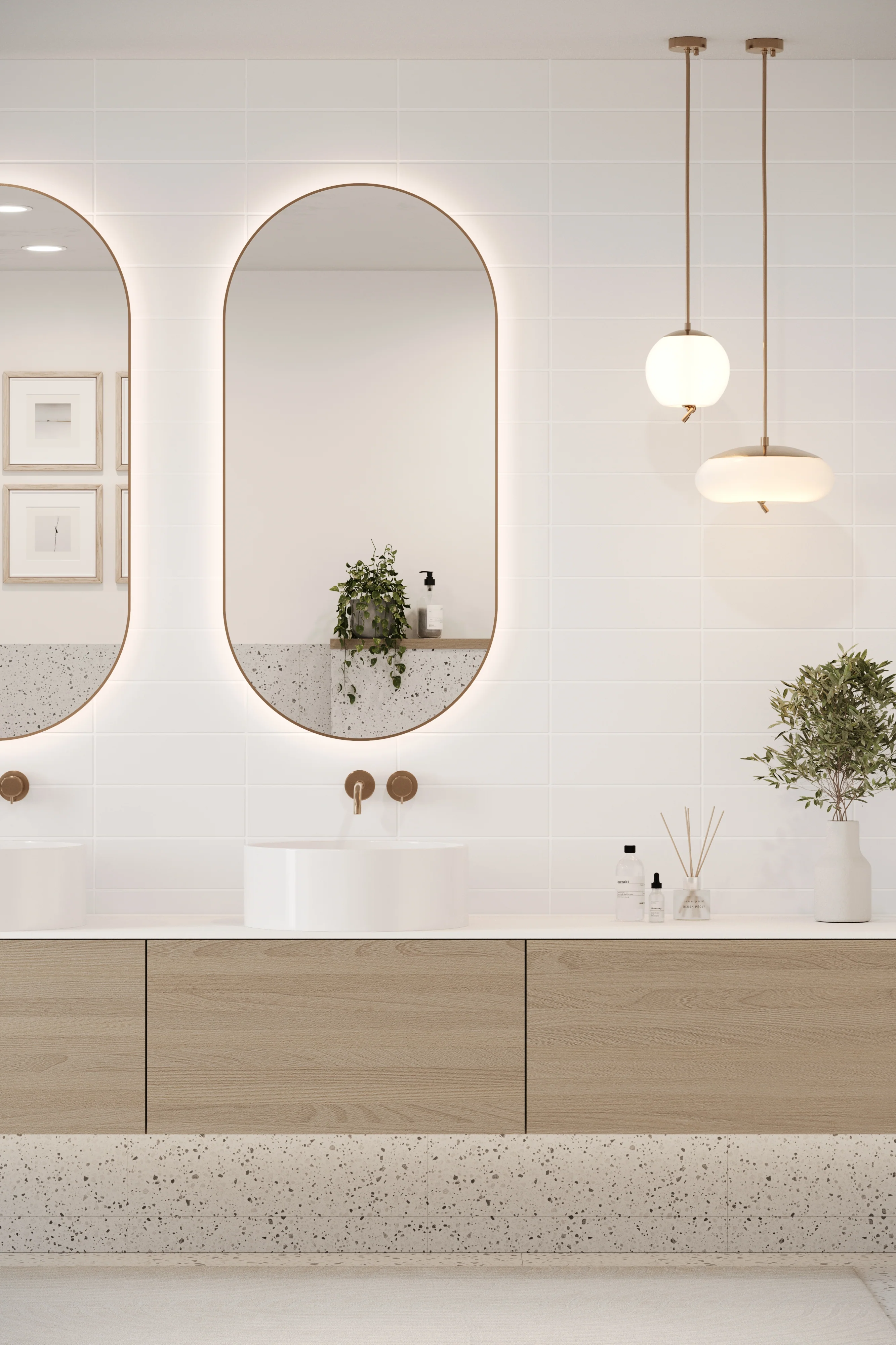 Flat Metro Large Linear Tile White (300mm x 100mm) - Image 8