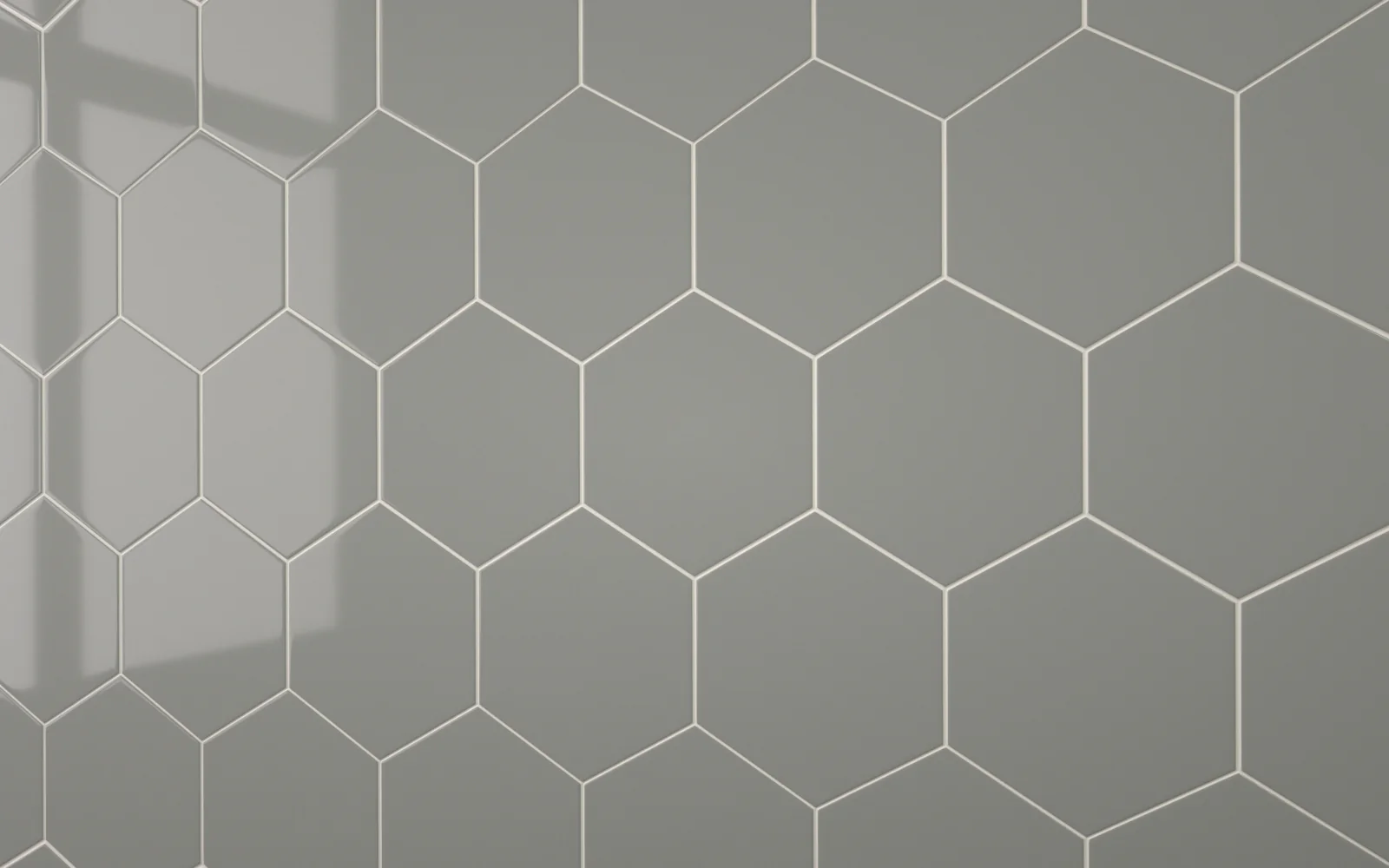Hexagon Dark Grey (160mm x 185mm) - Image 5