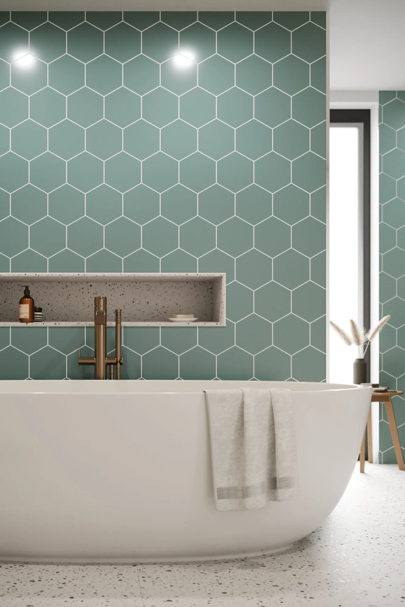 Hexagon Hampton (160mm x 185mm) - Image 3