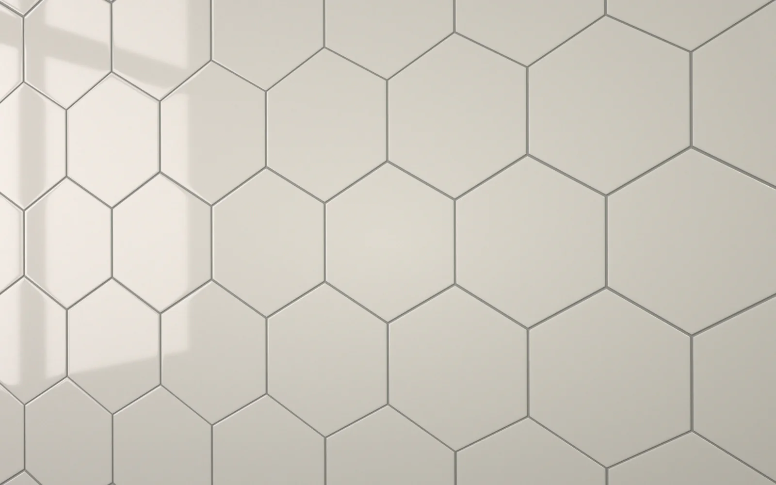 Hexagon Light Grey (160mm x 185mm) - Image 5