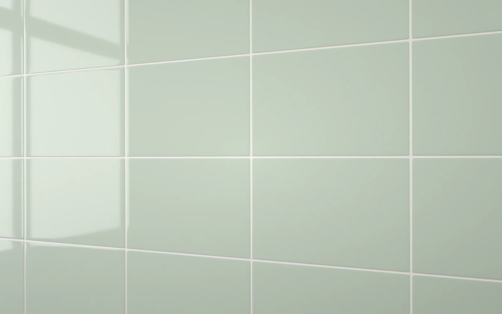 Large Tile Glass Green (300mm x 200mm)