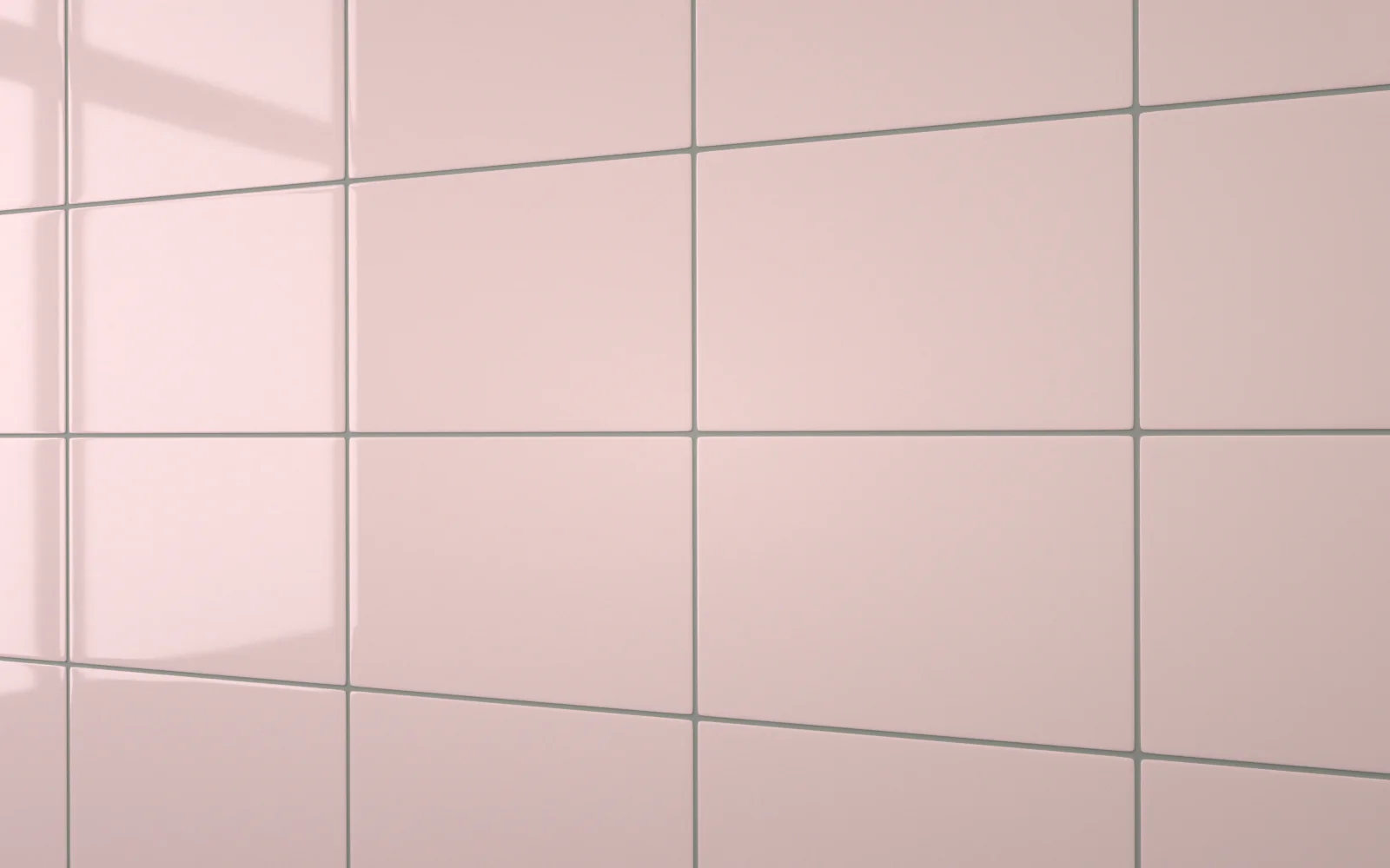 Large Tile Pastel Pink (300mm x 200mm) - Image 5