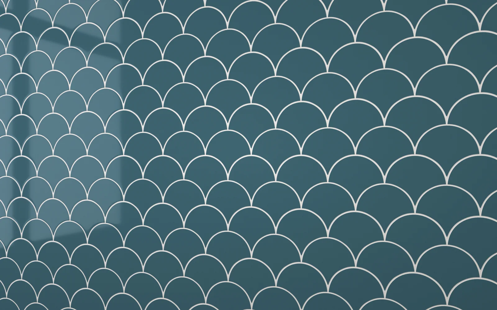 Sample: Mermaid Tile Teal Blue