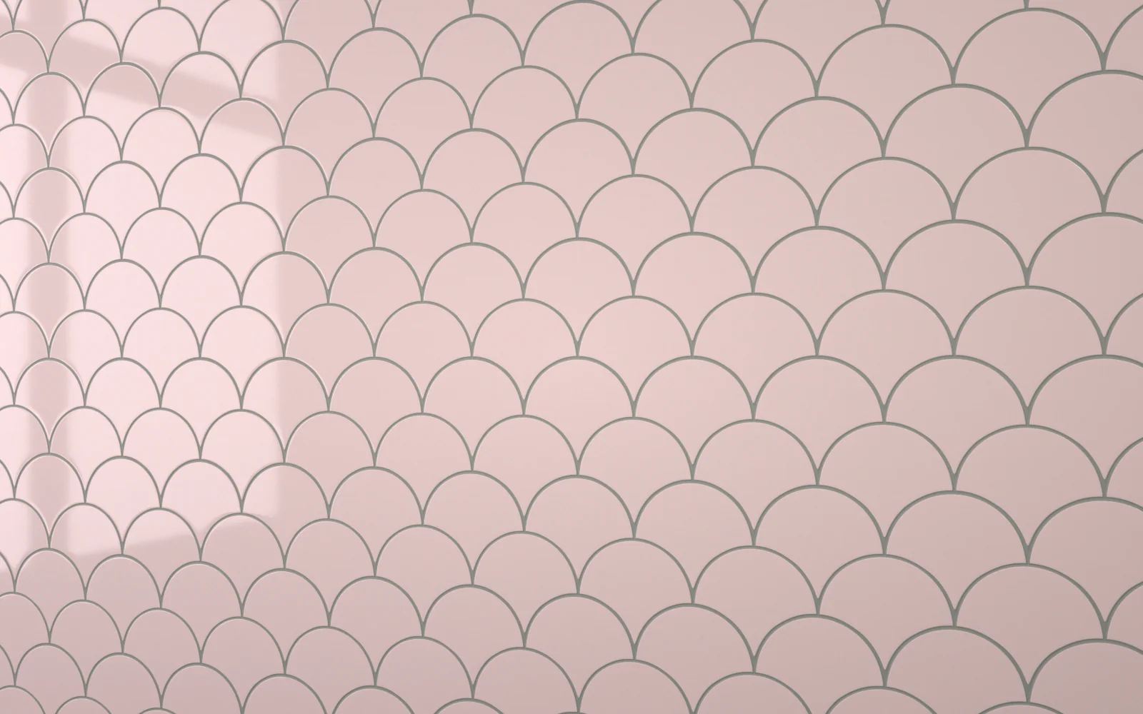 Mermaid Pastel Pink (100mm x 100mm) - Image 5