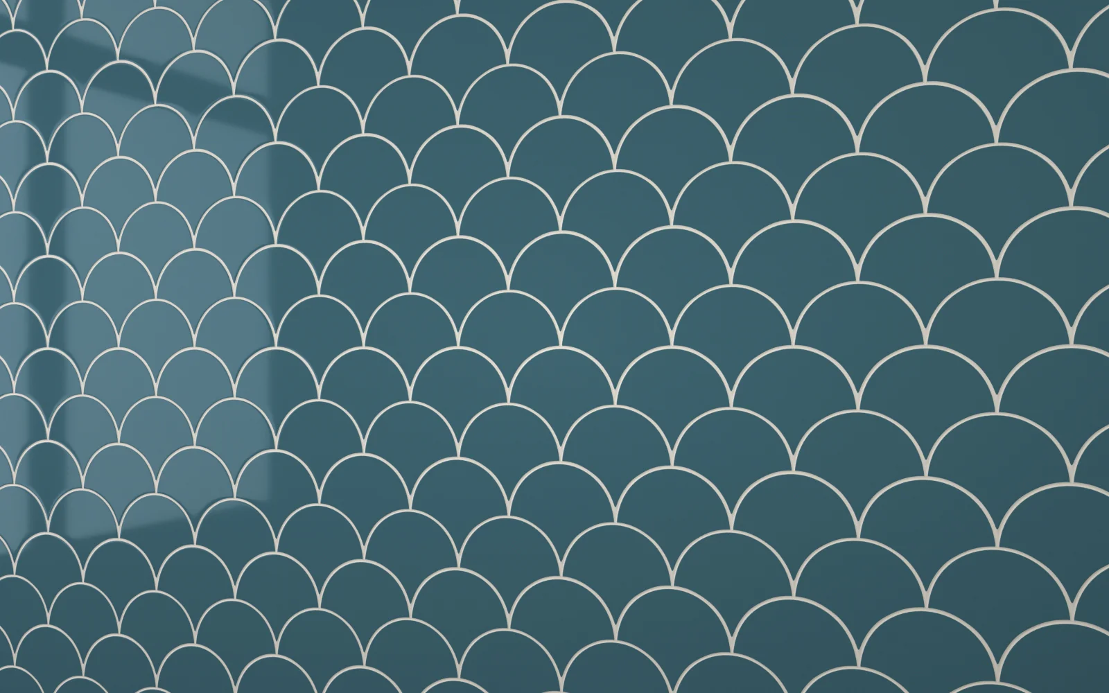 Mermaid Teal Blue (100mm x 100mm) - Image 5