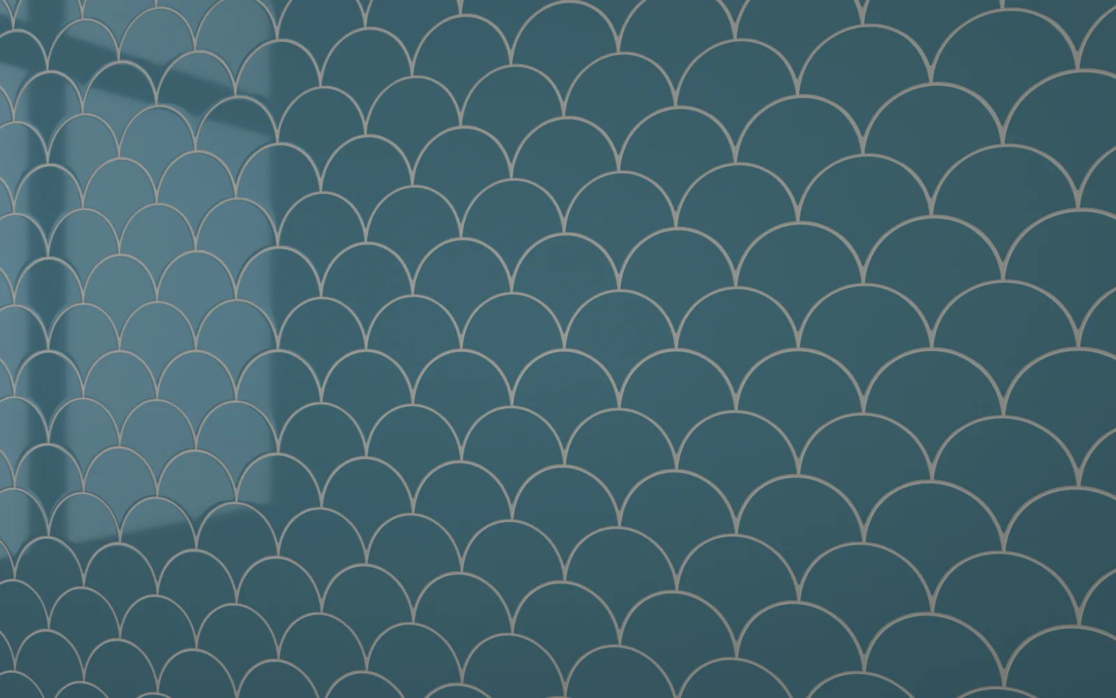 Mermaid Teal Blue (100mm x 100mm) - Image 6