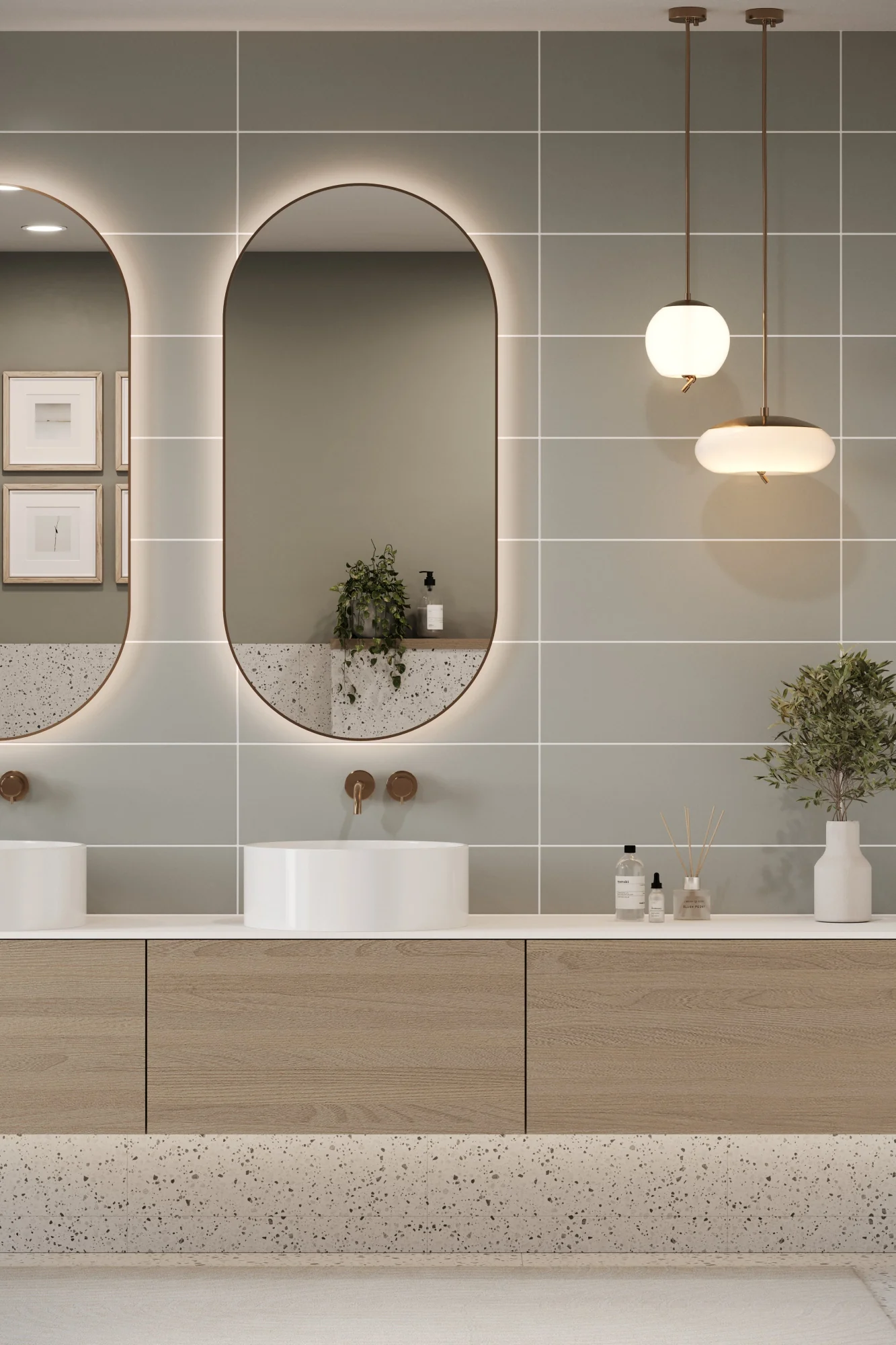 Metro Long Tile Dark Grey (600mm x 200mm) - Image 2