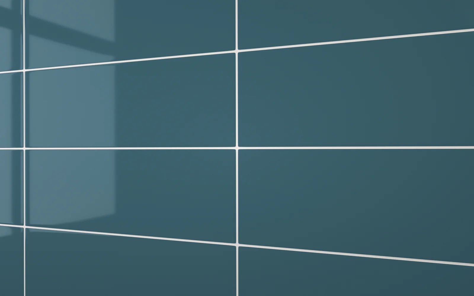 Metro Long Tile Teal Blue (600mm x 200mm)
