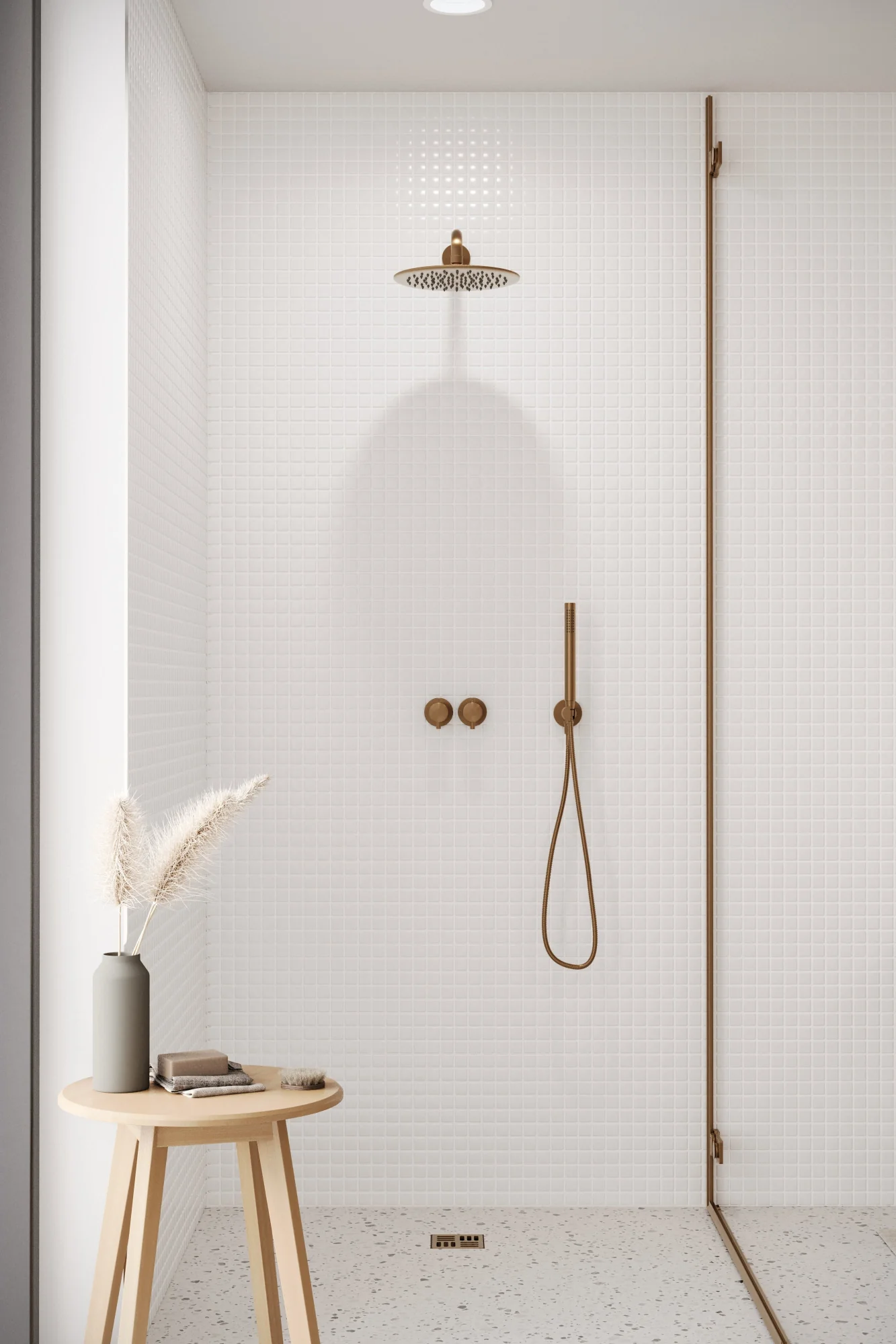 Mosaic Tile White (25mm x 25mm) - Image 7
