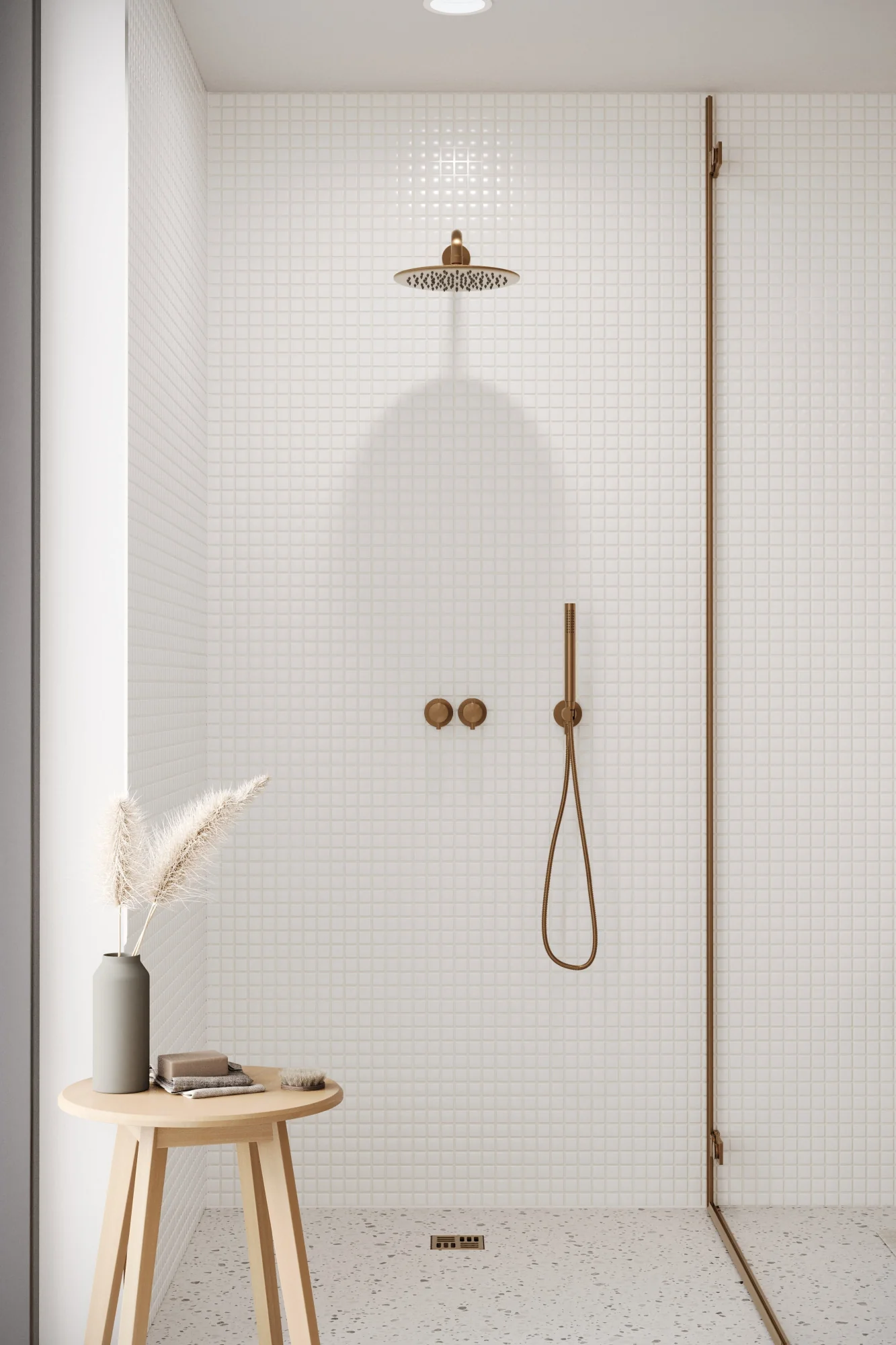 Mosaic Tile White (25mm x 25mm) - Image 8