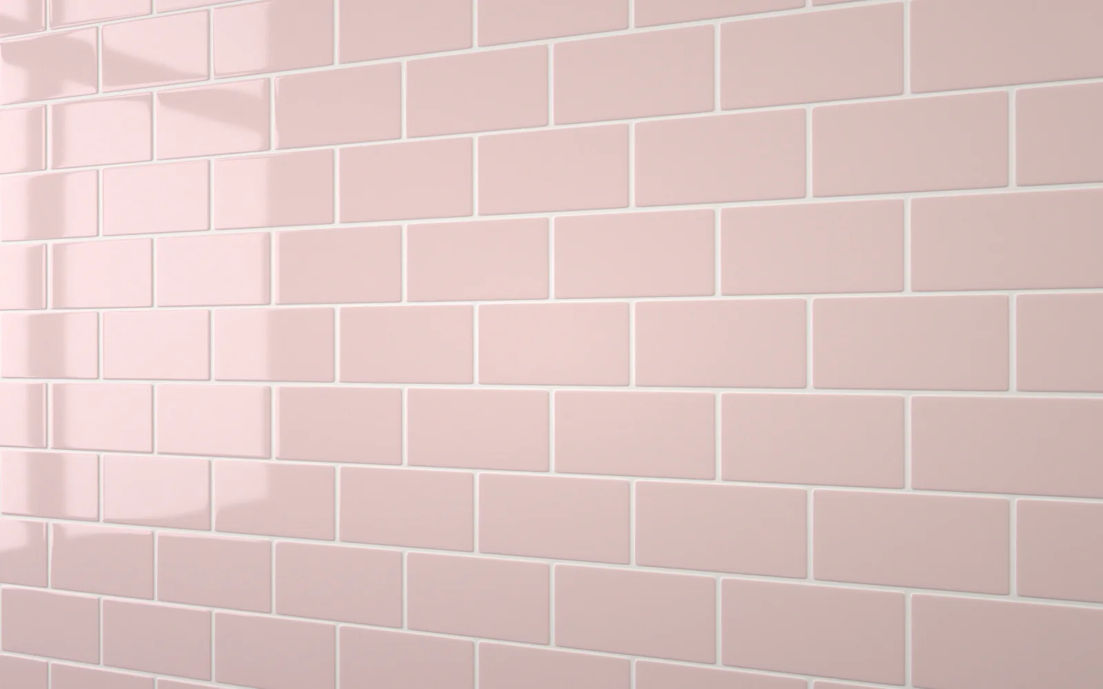 Sample: Small Flat Metro Landscape Pastel Pink