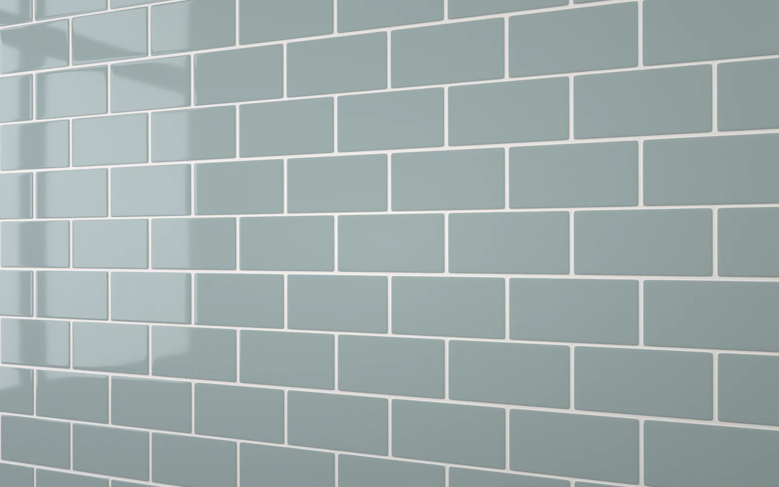 Small Flat Metro - Duck Egg Blue