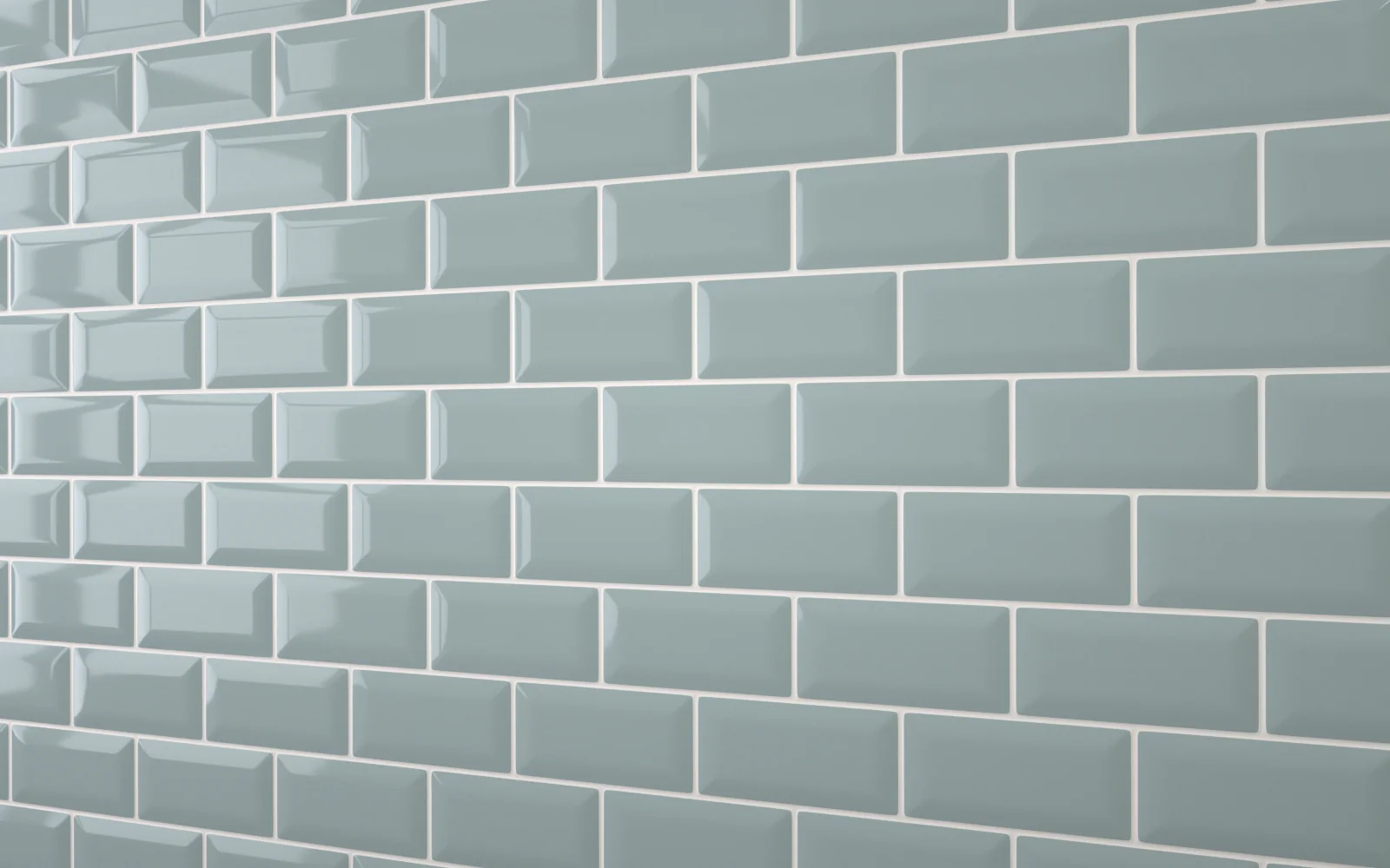 Sample: Bevel Metro Duck Egg Blue