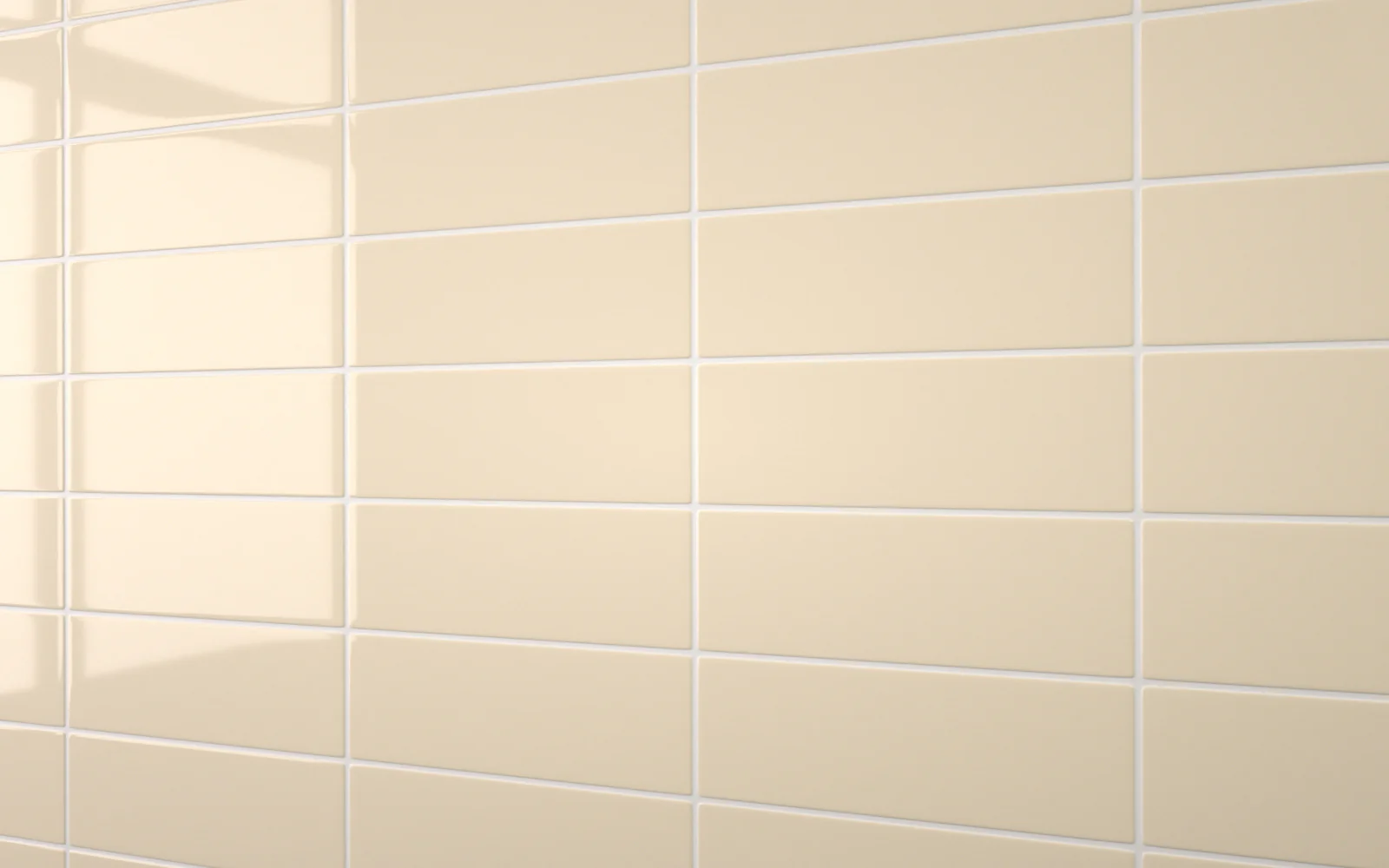 Sample: Flat Metro Large Linear Tile Sand