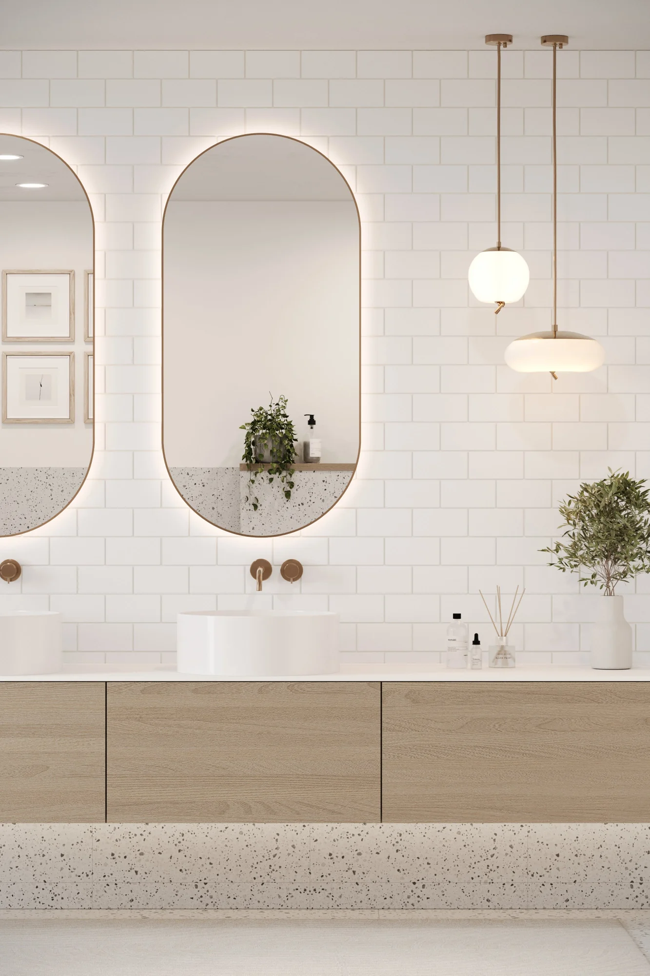 Small Flat Metro White (150mm x 75mm) - Image 5