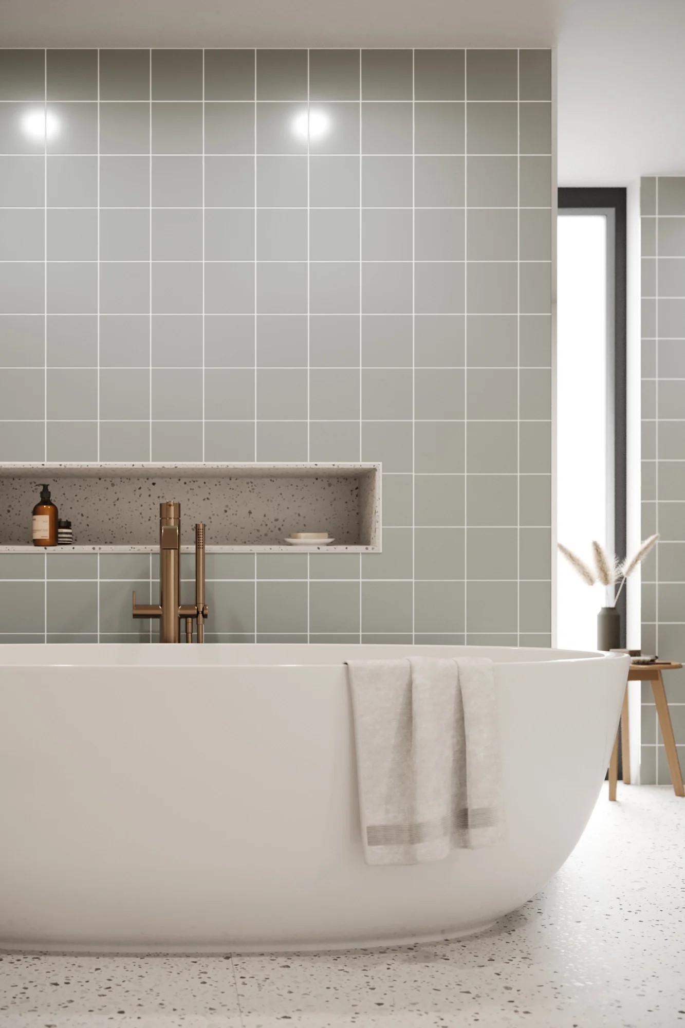 Standard Tile Dark Grey (150mm x 150mm) - Image 4