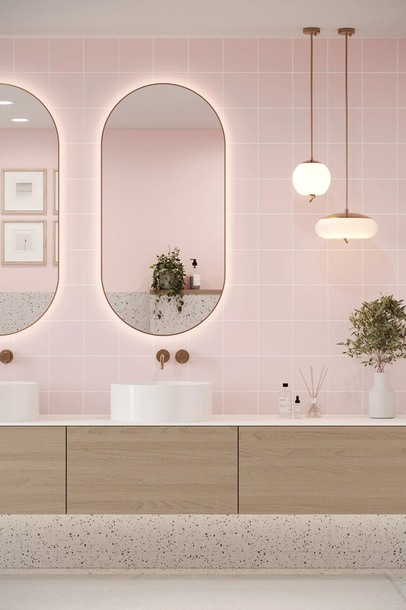 Standard Tile Pastel Pink (150mm x 150mm) - Image 2