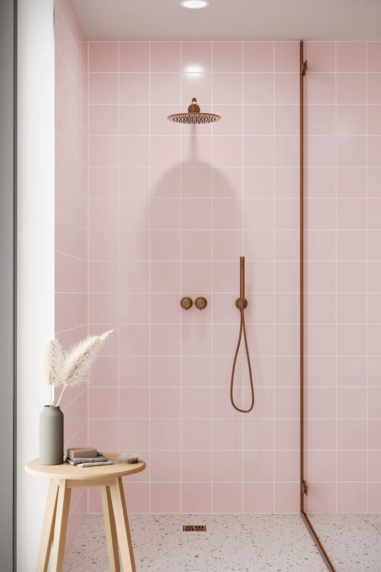 Standard Tile Pastel Pink (150mm x 150mm) - Image 3