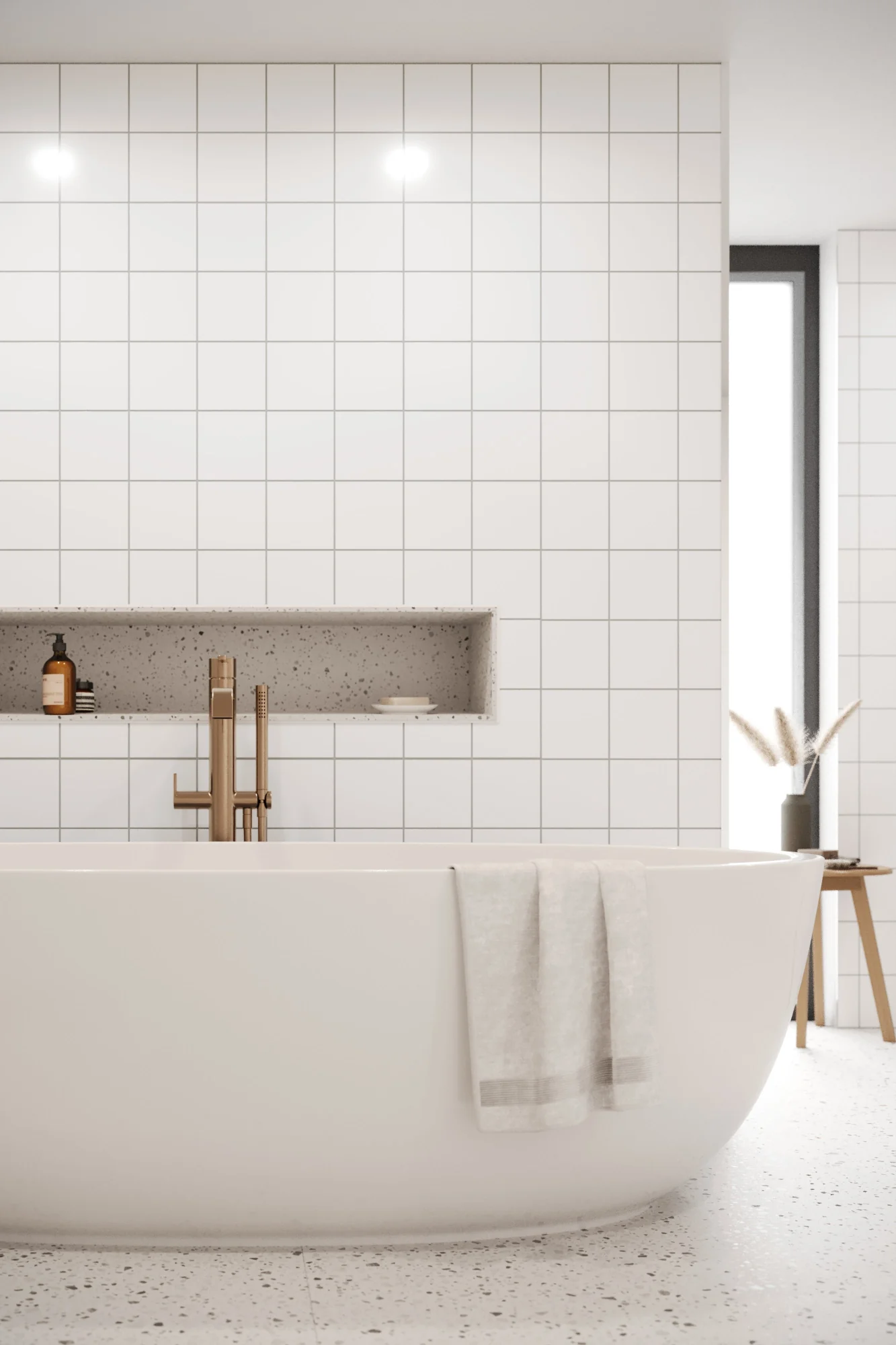 Standard Tile White (150mm x 150mm) - Image 11