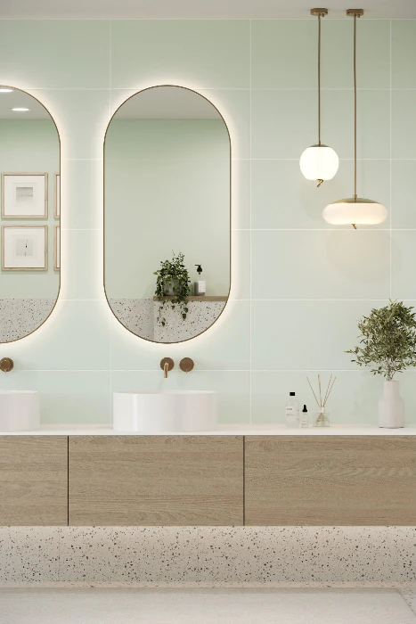XL Tile Glass Green (600mm x 300mm) - Image 2