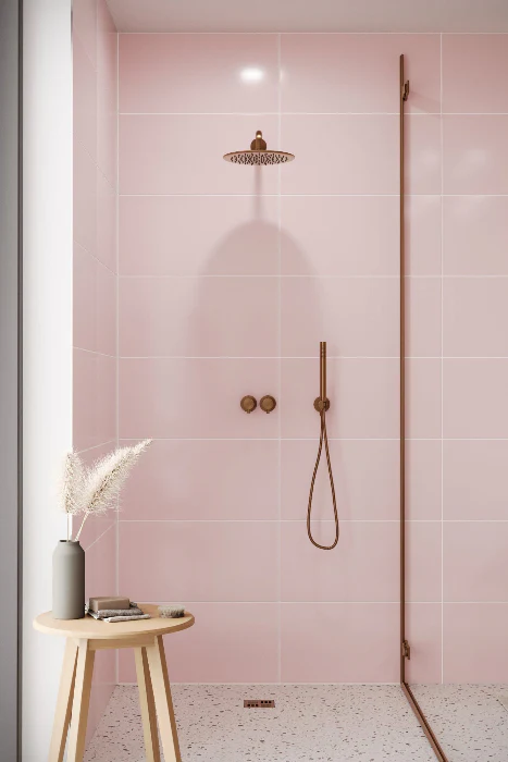XL Tile Pastel Pink (600mm x 300mm) - Image 2