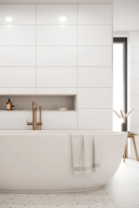 XL Tile White (600mm x 300mm) - Image 10